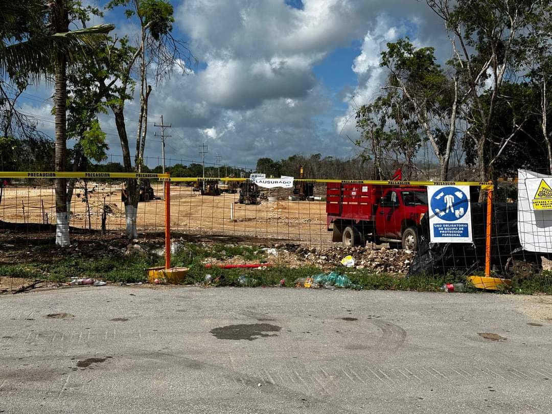 Suspensión total de obra tras incendio en terrenos de CADU